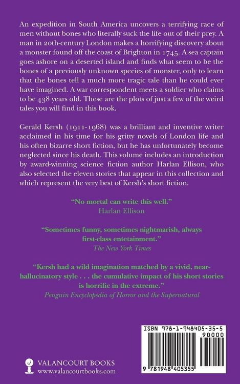 Produktbild: Nightshade and Damnations (Valancourt 20th Century Classics)