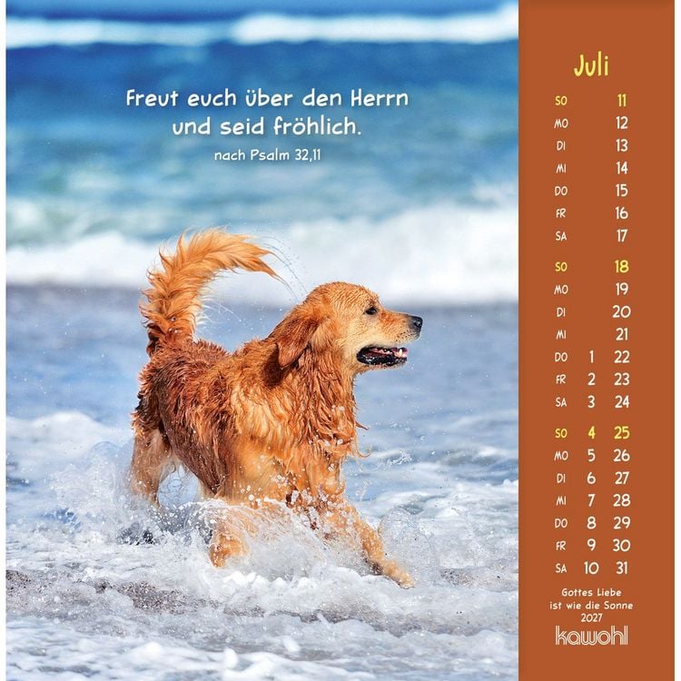 Produktbild: Gottes Liebe ist wie die Sonne 2027