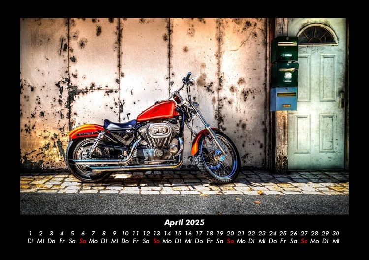 Produktbild: Motorr&auml;der 2025 Fotokalender DIN A3