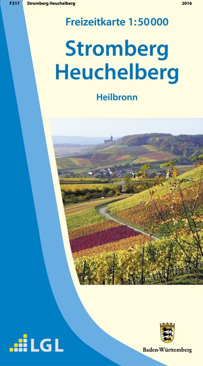 Produktbild: Freizeitkarte Stromberg Heuchelberg / Heilbronn