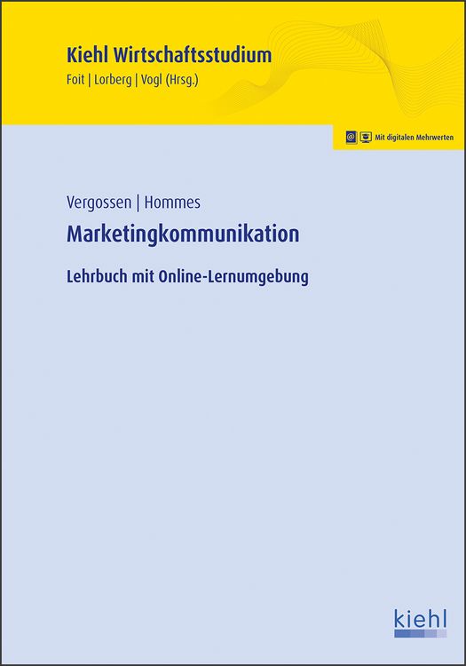 Produktbild: Vergossen, H: Marketingkommunikation