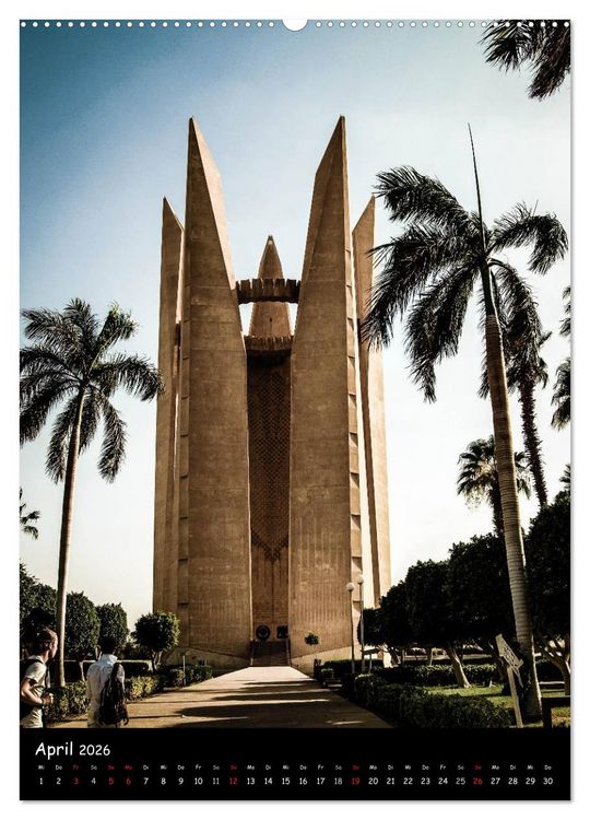 Produktbild: &Auml;gypten 2026 (Wandkalender 2026 DIN A2 hoch), CALVENDO Monatskalender
