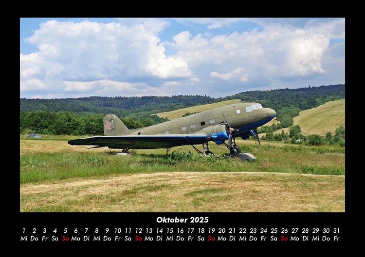 Produktbild: Flugzeuge 2025 Fotokalender DIN A3