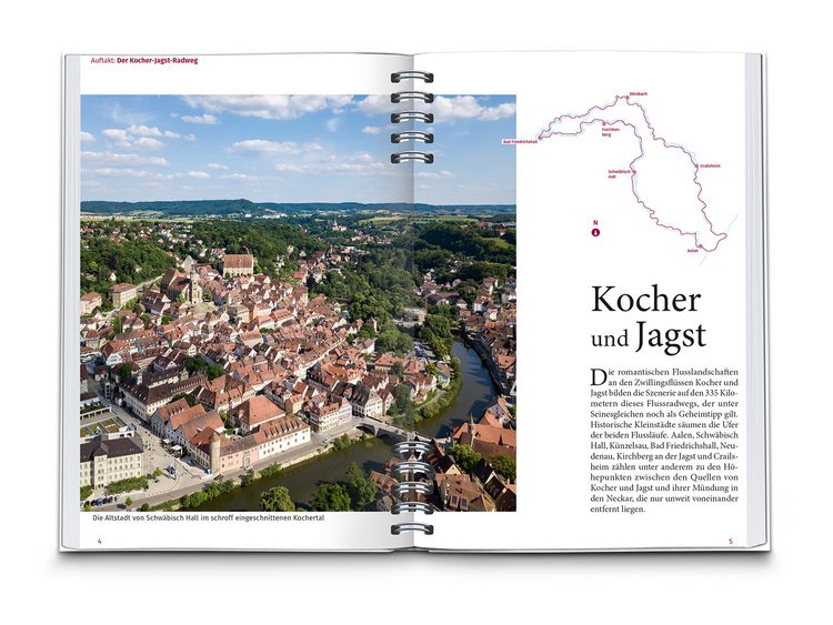 Produktbild: KOMPASS Radreisef&uuml;hrer Kocher-Jagst-Radweg
