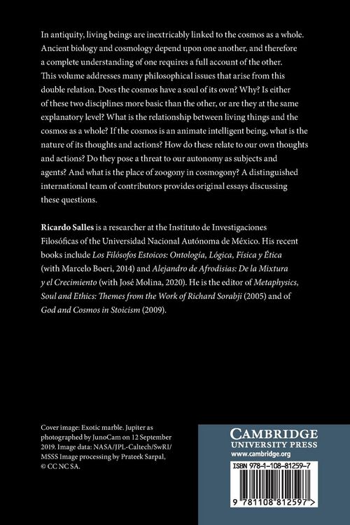 Produktbild: Cosmology and Biology in Ancient Philosophy