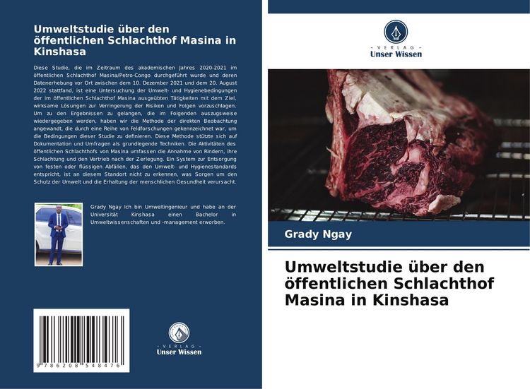 Produktbild: Umweltstudie &uuml;ber den &ouml;ffentlichen Schlachthof Masina in Kinshasa