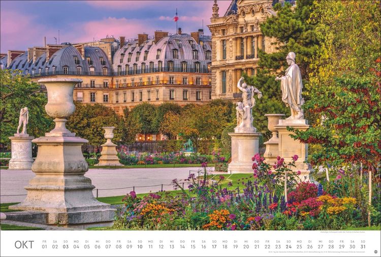 Produktbild: Paris Edition Kalender 2027
