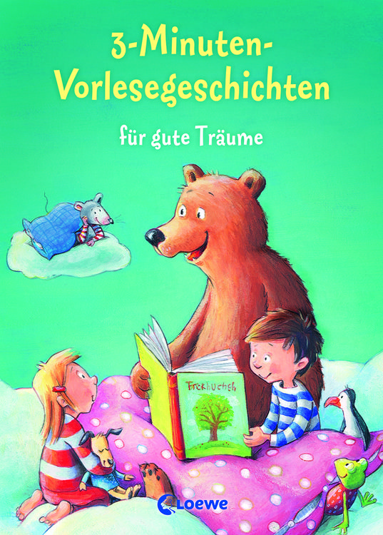 Produktbild: 3-Minuten-Vorlesegeschichten f&uuml;r gute Tr&auml;ume