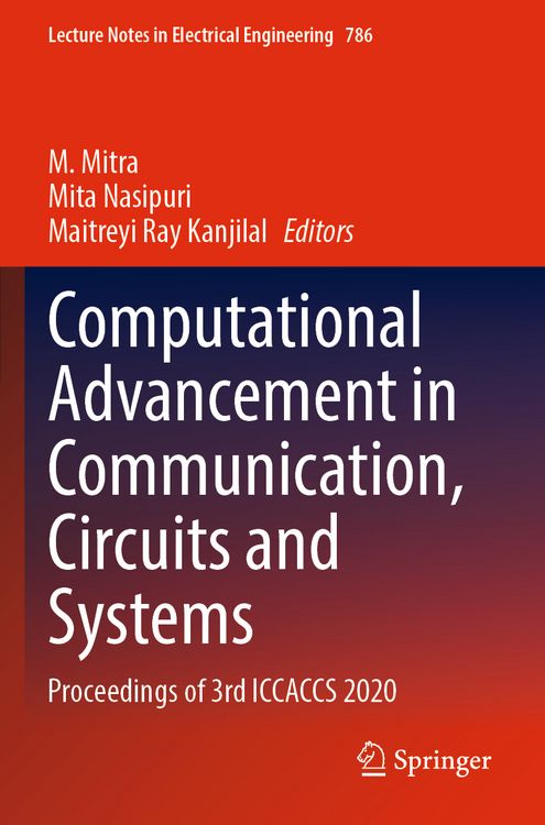 Produktbild: Computational Advancement in Communication, Circuits and Systems