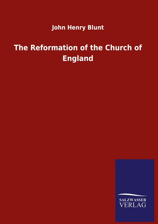 Produktbild: The Reformation of the Church of England