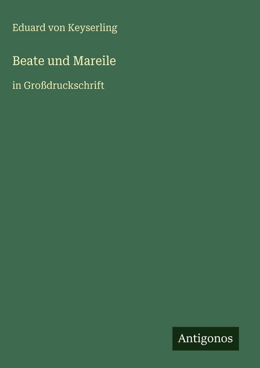 Produktbild: Beate und Mareile