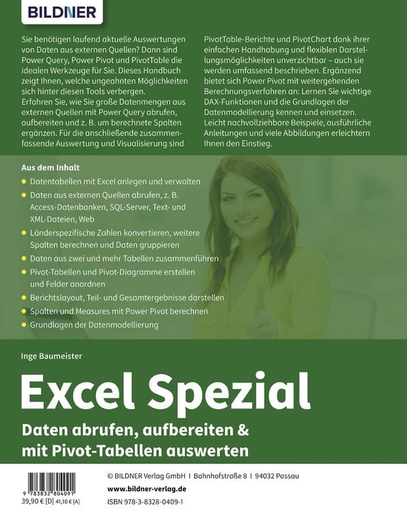 Produktbild: Excel Spezial - Daten abrufen, aufbereiten & mit Pivot-Tabellen auswerten