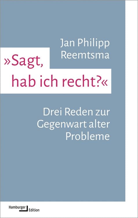 Produktbild: »Sagt, hab ich recht?«