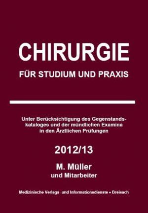 Produktbild: Chirurgie f&uuml;r Studium und Praxis 2012/13