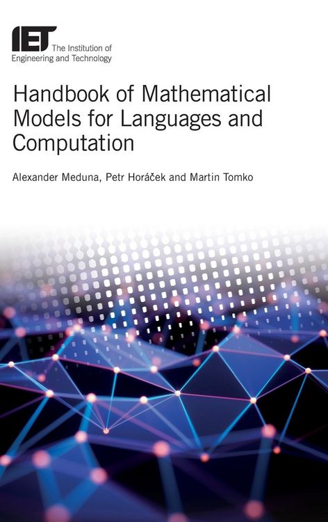 Produktbild: Handbook of Mathematical Models for Languages and Computation