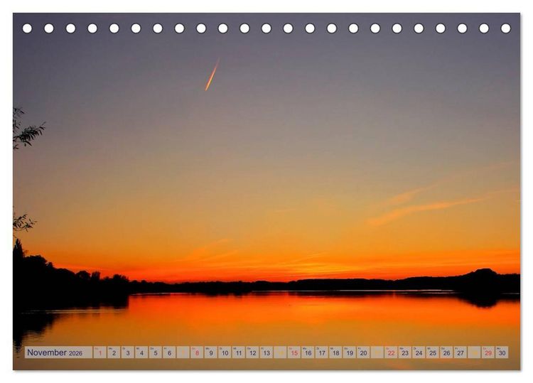 Produktbild: Kalender - Fotos selbst einkleben und selbst gestalten (Tischkalender 2026 DIN A5 quer), CALVENDO Monatskalender