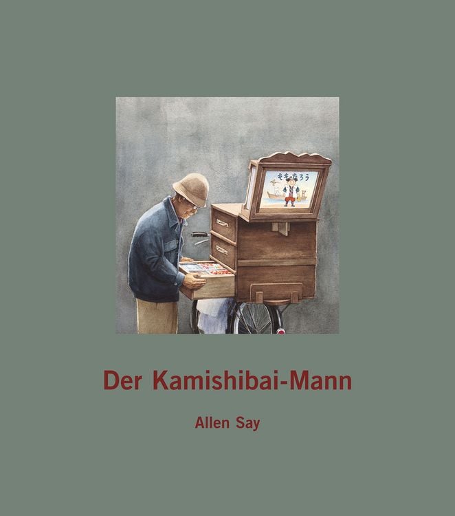 Produktbild: Der Kamishibai-Mann / Leinengebundenes Bilderbuch