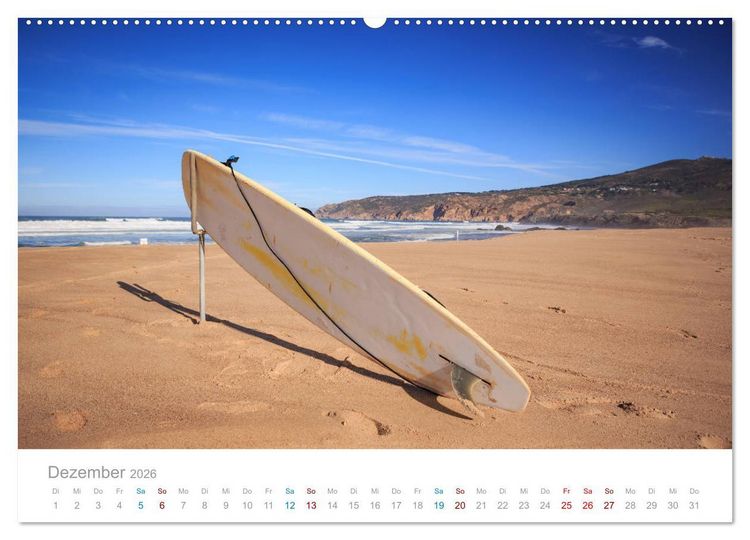 Produktbild: ESTORIL - die sch&ouml;nsten Badeorte Lissabons (Wandkalender 2026 DIN A2 quer), CALVENDO Monatskalender