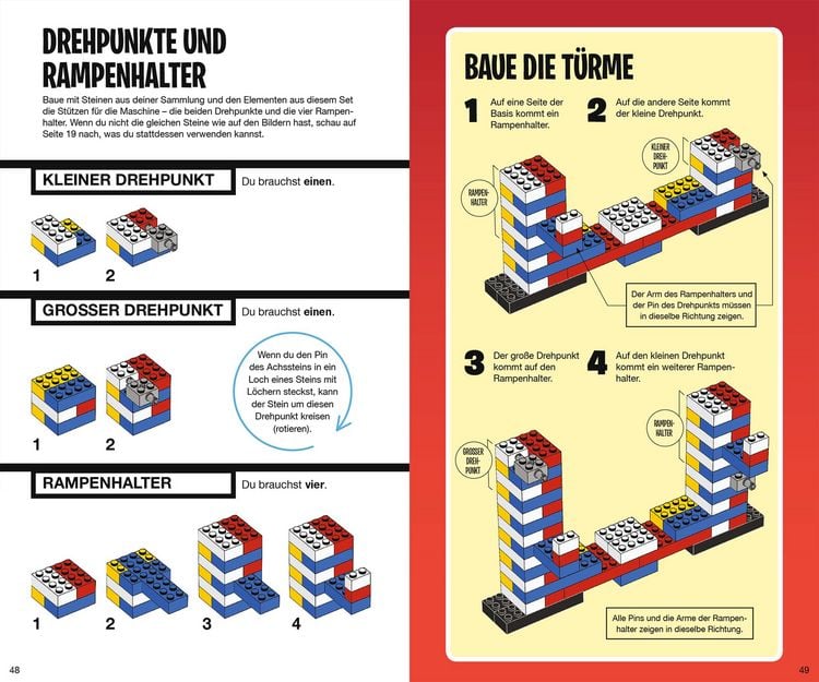 Produktbild: LEGO&reg; Kettenreaktionen: Baue dir 10 bewegliche Maschinen