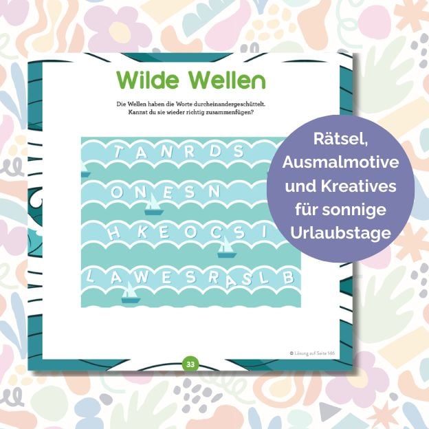 Produktbild: Sommer-Pause! Urlaubs-Kreativblock