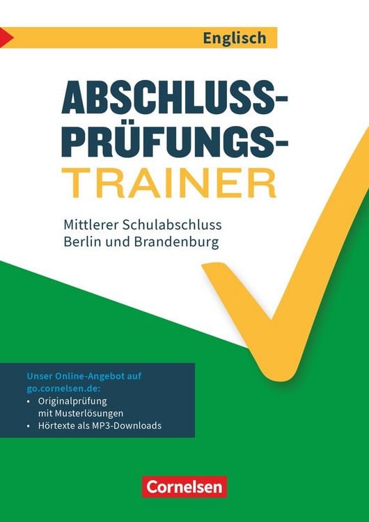 Produktbild: Abschlusspr&uuml;fungstrainer Englisch - Berlin und Brandenburg - 10. Schuljahr