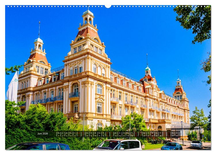 Produktbild: Bad Wildungen, Kurstadt mit Herz (Wandkalender 2026 DIN A2 quer), CALVENDO Monatskalender