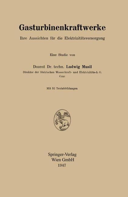 Produktbild: Gasturbinenkraftwerke
