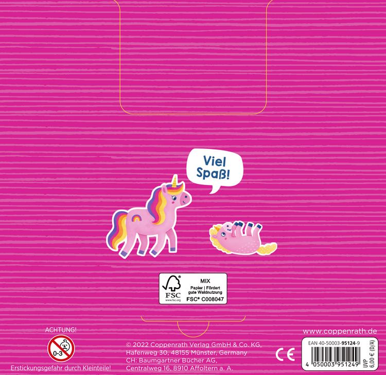 Produktbild: Meine Mini-Stickerwelt - Glitzer-Einh&ouml;rner