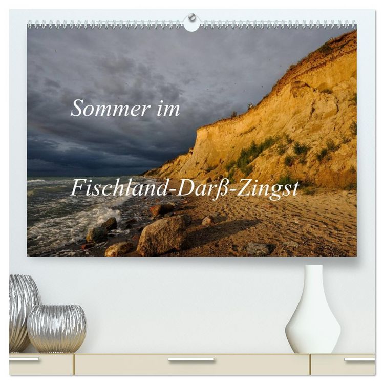 Produktbild: Sommer im Fischland-Dar&szlig;-Zingst (hochwertiger Premium Wandkalender 2026 DIN A2 quer), Kunstdruck in Hochglanz