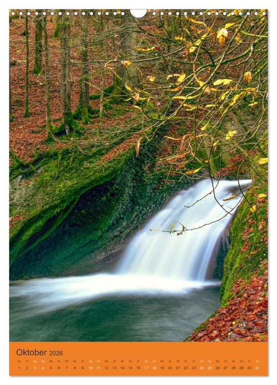 Produktbild: Wo der Wildbach rauscht im Allg&auml;u (Wandkalender 2026 DIN A3 hoch), CALVENDO Monatskalender