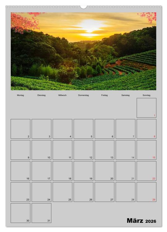 Produktbild: Wundervolles Japan (Wandkalender 2026 DIN A2 hoch), CALVENDO Monatskalender