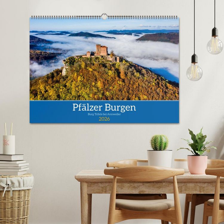 Produktbild: Pf&auml;lzer Burgen (Wandkalender 2026 DIN A2 quer), CALVENDO Monatskalender