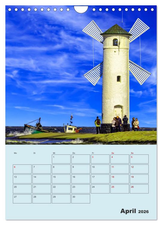 Produktbild: Kaiserb&auml;der auf Usedom (Wandkalender 2026 DIN A4 hoch), CALVENDO Monatskalender