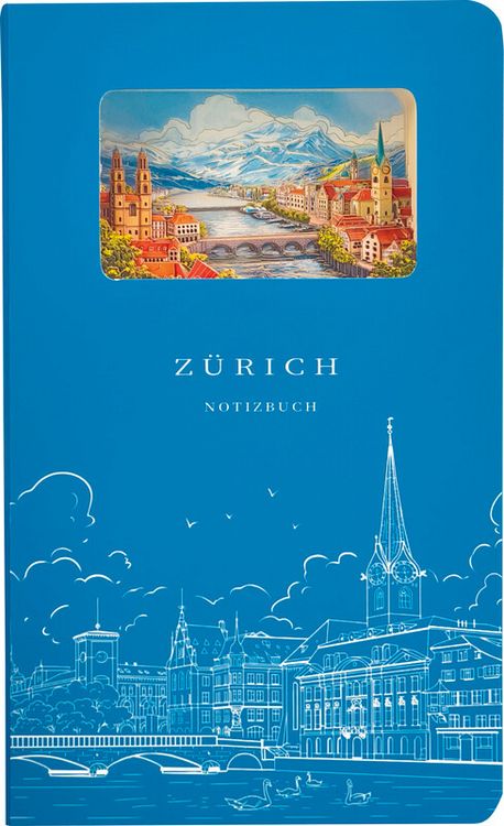 Produktbild: Notizbuch 3D Z&uuml;rich