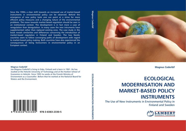 Produktbild: ECOLOGICAL MODERNISATION AND MARKET-BASED POLICY INSTRUMENTS