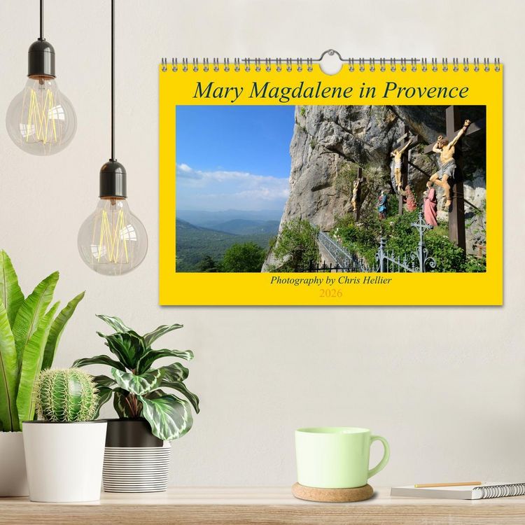 Produktbild: Mary Magdalene in Provence (Wall Calendar 2026 DIN A4 landscape), CALVENDO 12 Month Wall Calendar