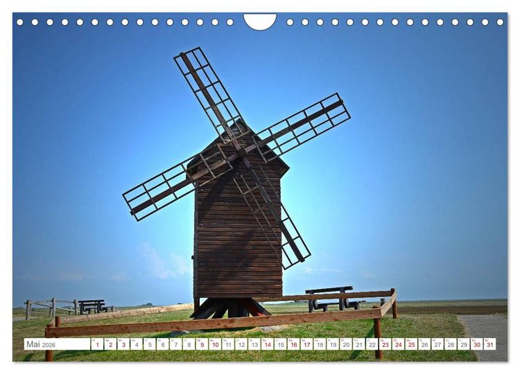 Produktbild: Sommertage auf Langeness (Wandkalender 2026 DIN A4 quer), CALVENDO Monatskalender