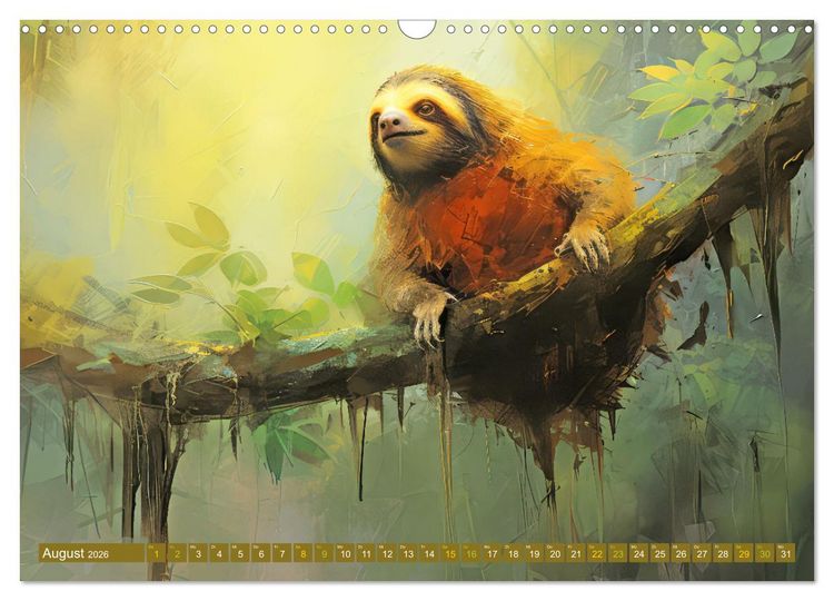 Produktbild: Dschungel Faszination (Wandkalender 2026 DIN A3 quer), CALVENDO Monatskalender