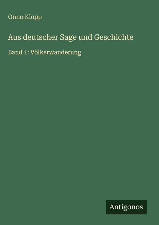 Produktbild: Aus deutscher Sage und Geschichte