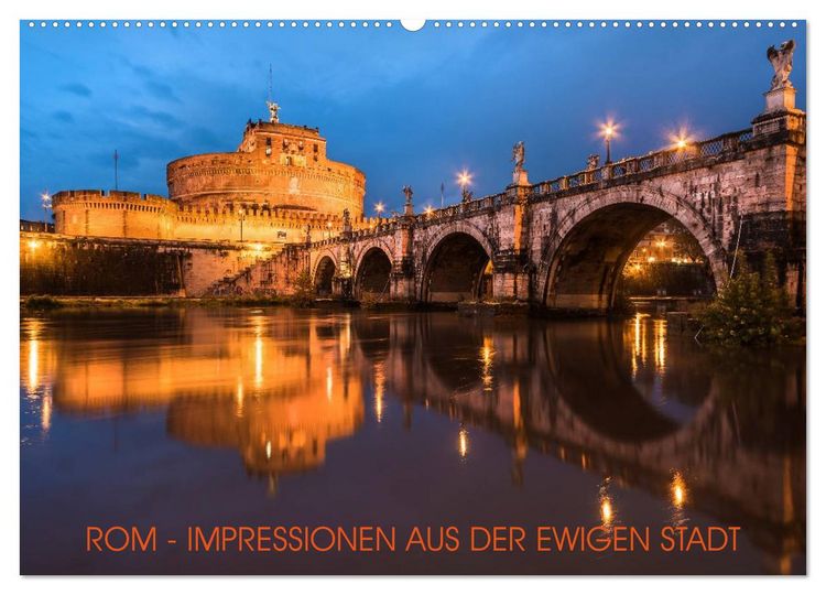 Produktbild: Rom - Impressionen aus der ewigen Stadt (Wandkalender 2026 DIN A2 quer), CALVENDO Monatskalender