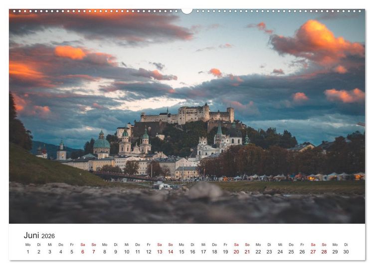 Produktbild: &Ouml;sterreich - Einzigartige Landschaften im Land der Berge. (hochwertiger Premium Wandkalender 2026 DIN A2 quer), Kunstdruck in Hochglanz