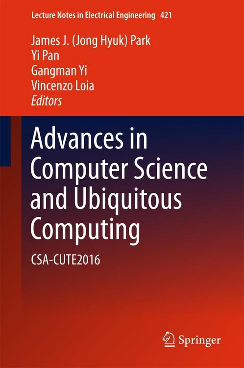 Produktbild: Advances in Computer Science and Ubiquitous Computing