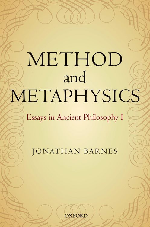 Produktbild: Method and Metaphysics
