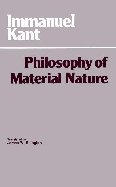 Produktbild: Kant, I: Philosophy of Material Nature