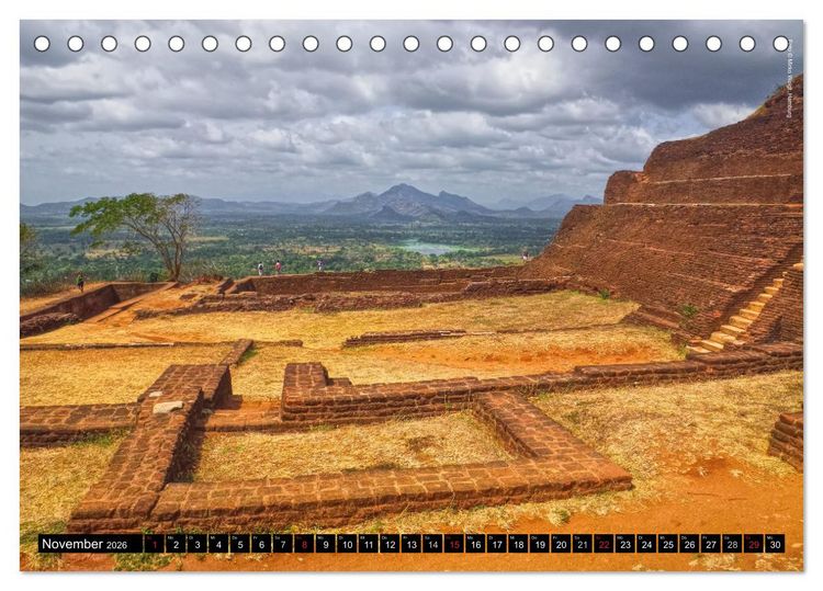 Produktbild: Sri Lanka 2026 &ndash; Exotische Welt (Tischkalender 2026 DIN A5 quer), CALVENDO Monatskalender