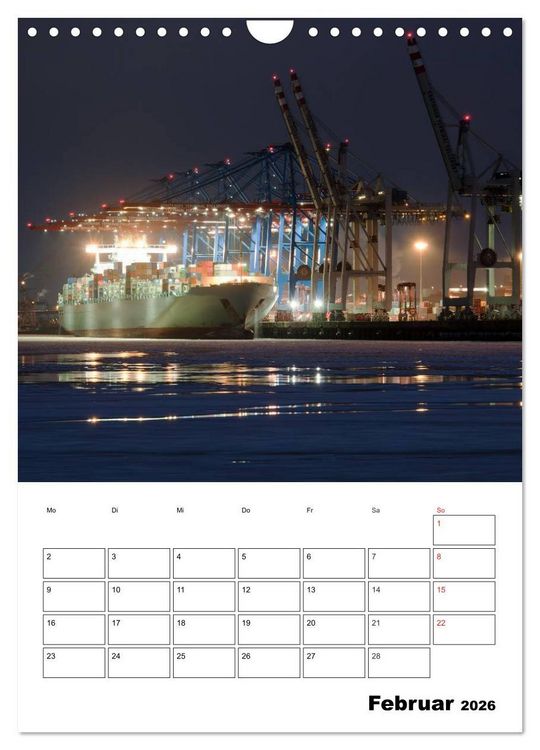 Produktbild: Sch&ouml;nes Hamburg (Wandkalender 2026 DIN A4 hoch), CALVENDO Monatskalender