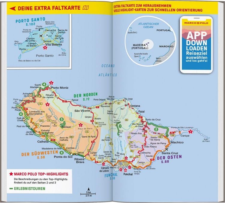 Produktbild: MARCO POLO Reisef&uuml;hrer Madeira, Porto Santo
