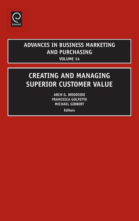 Produktbild: Creating and Managing Superior Customer Value