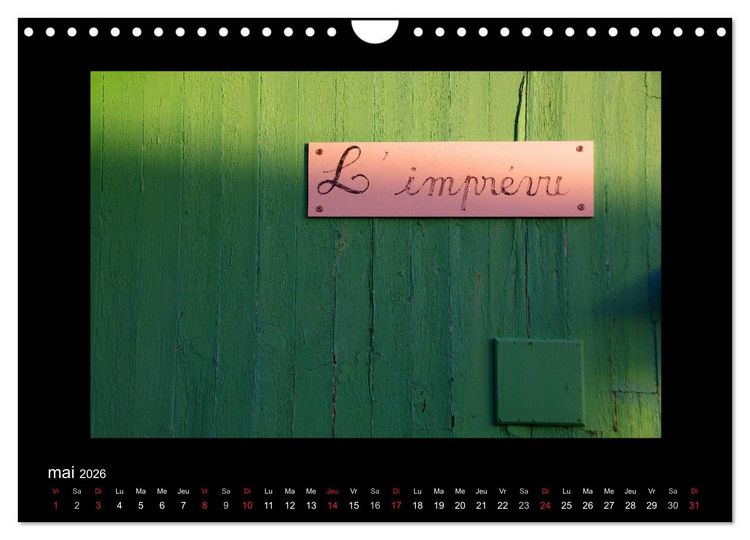Produktbild: Les Cabanes d'Ol&eacute;ron (Calendrier mural 2026 DIN A4 vertical), CALVENDO calendrier mensuel
