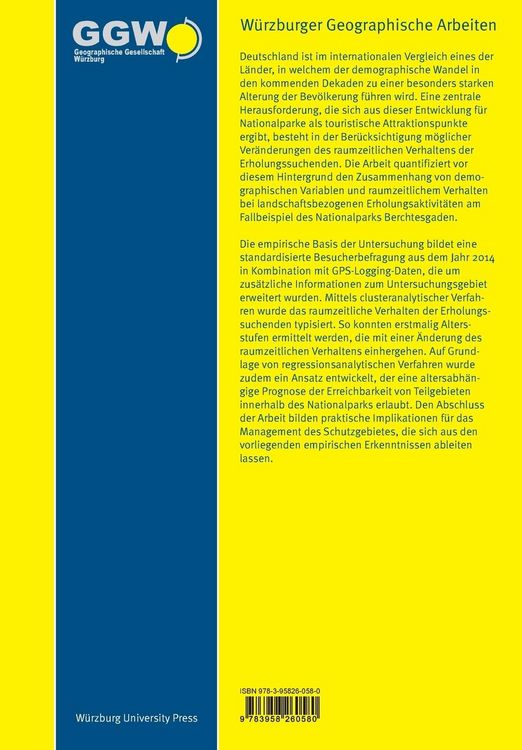 Produktbild: Raumzeitliches Verhalten bei der Aus&uuml;bung landschaftsbezogener Erholungsaktivit&auml;ten vor dem Hintergrund des demographischen Wandels